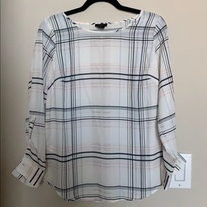 Ann Taylor factory petite blouse